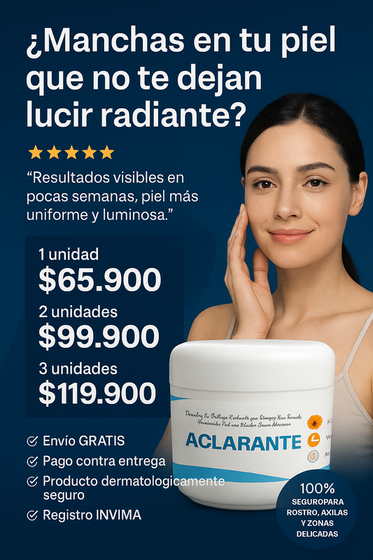 Crema aclarante