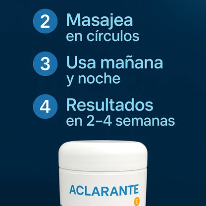 Crema aclarante