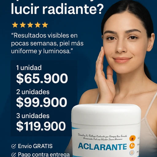 Crema aclarante