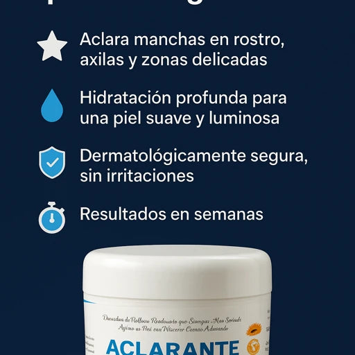 Crema aclarante
